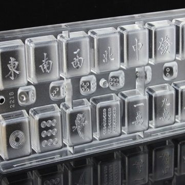 Anyana DIY Mahjong Chocolate Mold Baking Mould Mahjong 13 Unitary Cake Mold N3