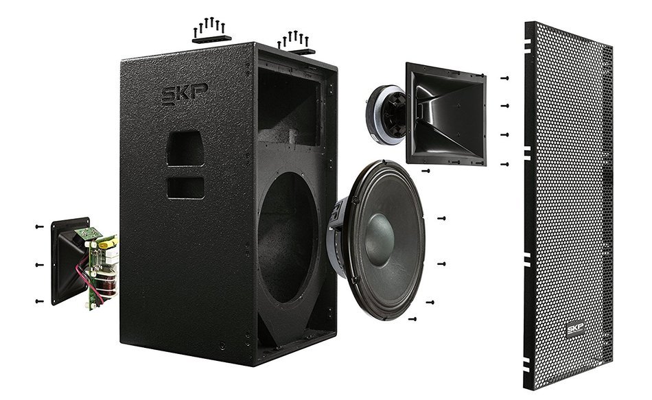 SKP Pro Audio SKX-152A Self Powered 15", two-way, bass-reflex N5
