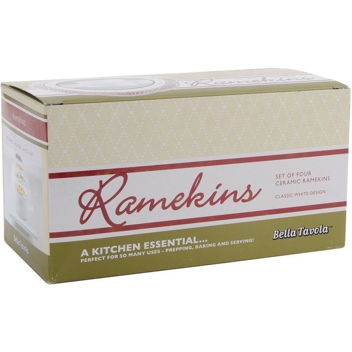 Ramekins 4/Pkg-White