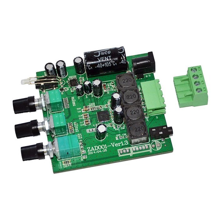 Qianson DC 12V-24V TPA3100 30W x2 High Power Stero Digital Amplifier Board Headphone AMP Car N4