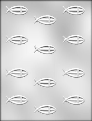 CK Products 2" Religious Fish Choc Mold
