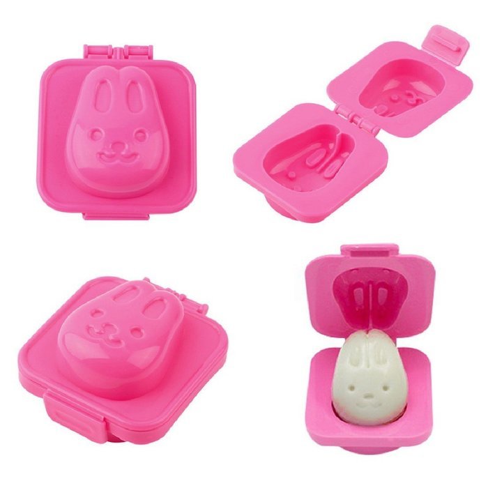 1Pc Boiled Egg Mold Cute Cartoon 3D Egg Mould Bento Maker Cutter Decorating Egg Tools Kitchen Accessories N4
