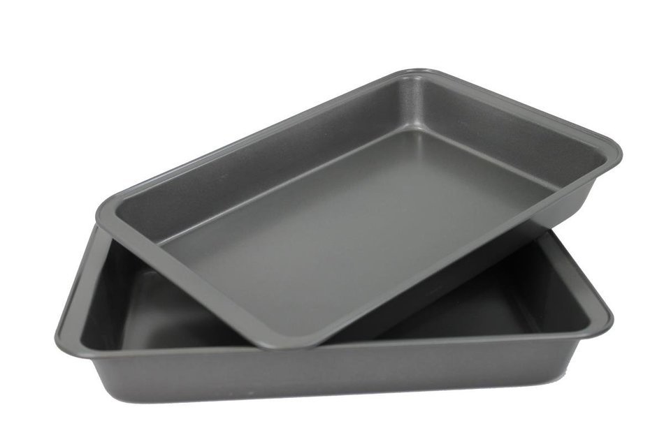 Hamilton Beach Set of 2 Nonstick Oblong Pans