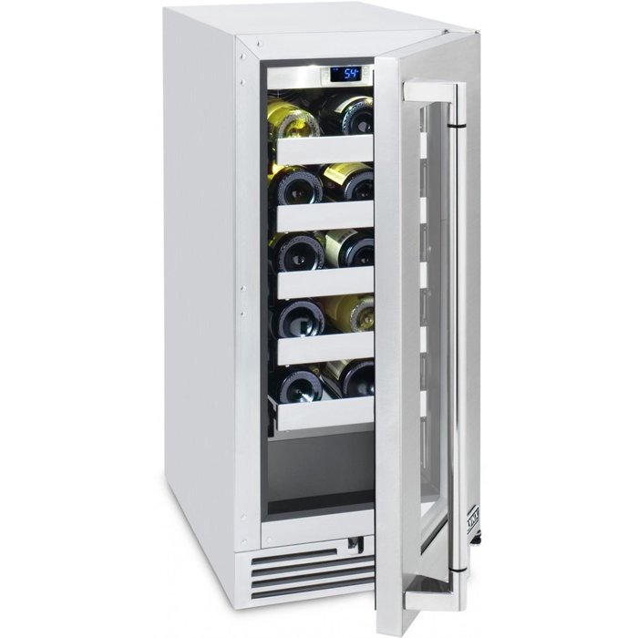 Lynx 20 Bottle Outdoor Wine Cooler - Stainless Steel - L15-wine N2