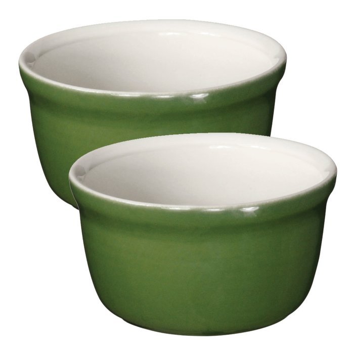 Emile Henry Made In France HR Modern Classics 2 Set Ramekin, Blue N4