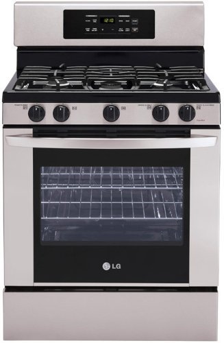 LG LRG3091ST 30" Stainless Steel Gas Sealed Burner Range N6