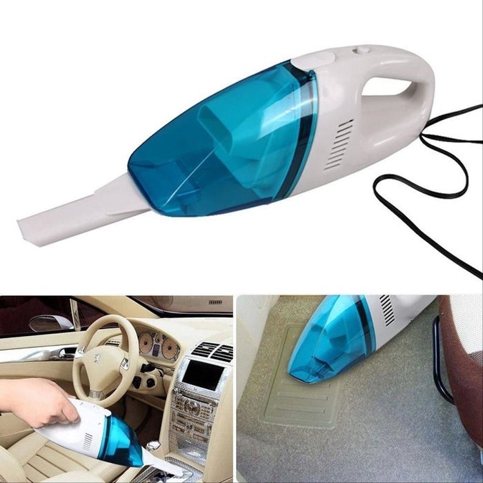 Mini Portable Car Vehicle Auto Recharge Wet Dry Handheld Vacuum Cleaner 12V