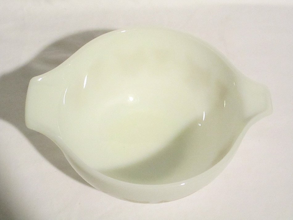 Vintage 1960s Pyrex Sandalwood Ivy Cinderella Mixing Nesting Batter Bowl - 1 1/2 Pint N2