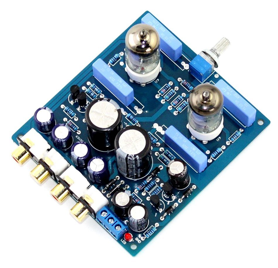 6J1 Tube Preamp Pre-Amplifier Board Musical like X10-D Circuit 1009056mm N2