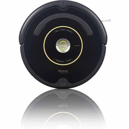 iRobot 3-Stage Cleaning System Roomba 650 Vacuum Cleaning Robot, Black Color N3