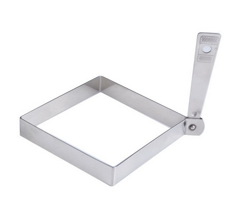 Stainless steel square fried eggs mould omelette device egg ring omelettes tools