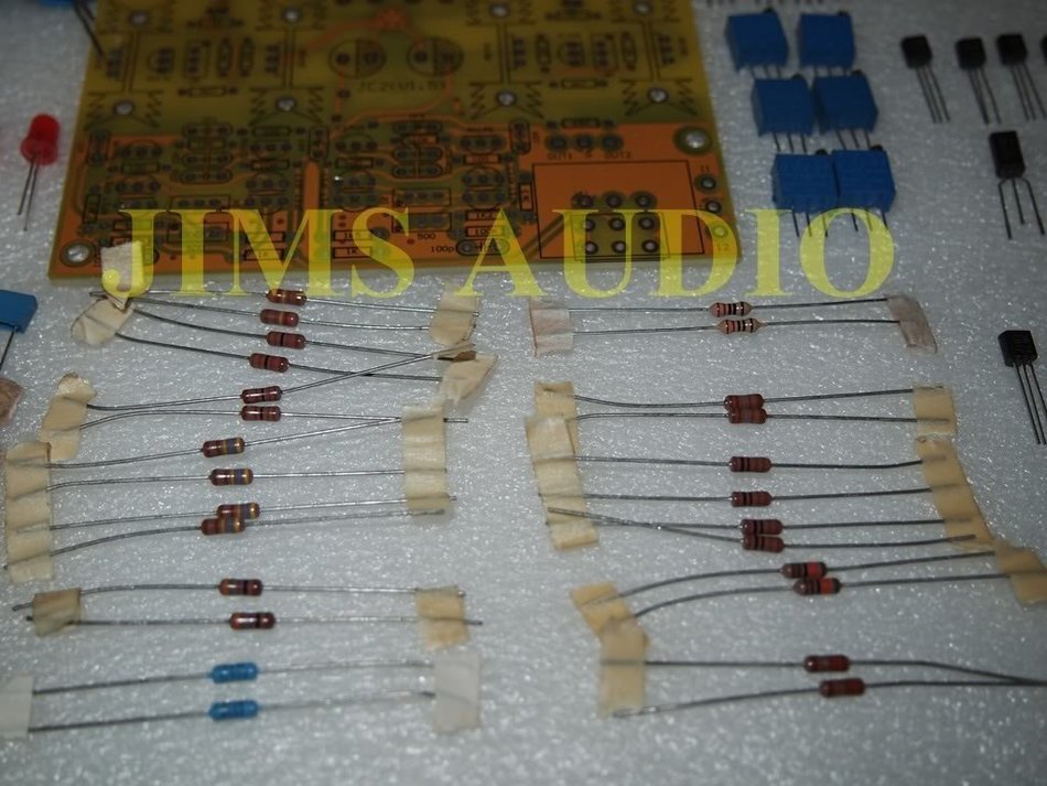 Symmetric Complementary J-FET preamplifier JC-2 kit N2