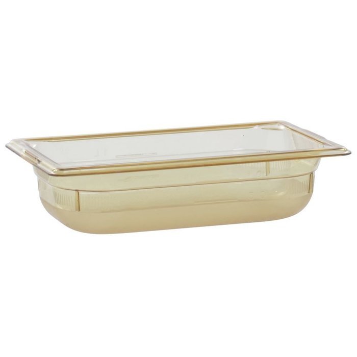 Vollrath 9042410 1/4 Size Super Pan 2.5"Deep, High Temperature Amber
