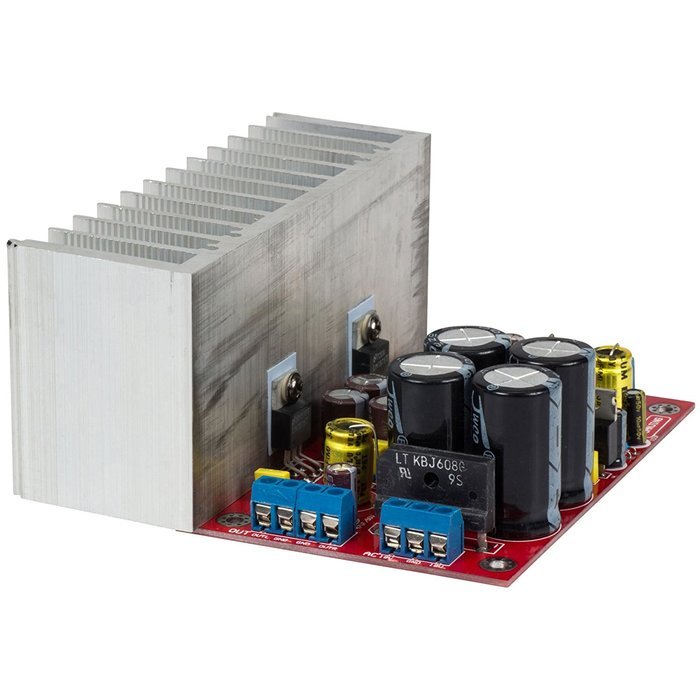 Yuan-Jing LM1875 Power Amplifier Board and Heat Sink with NE5532 Preamplifier 22 Watts x 2 N4