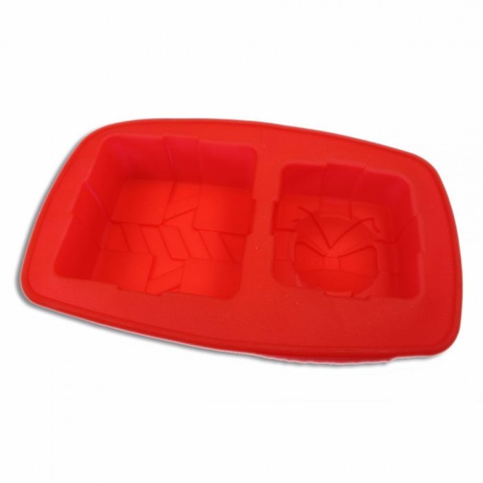 RHH Red Bowknot Rectangle Shape Silicone Cake Mold