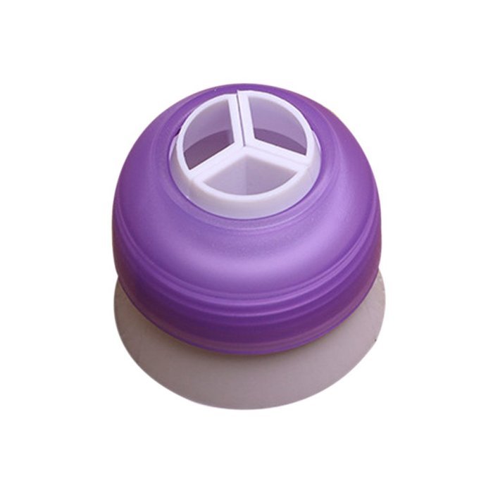 MuLuo Icing Piping Nozzles Converter 3 Hole Plastic Cake Decorating Tools