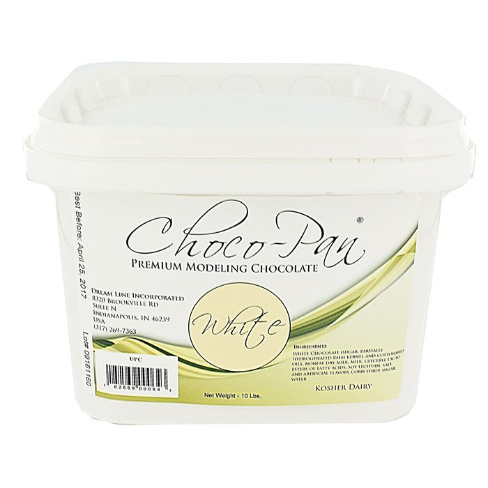 Choco-Pan Sculpting/Modeling Chocolate White 10 Pounds N2