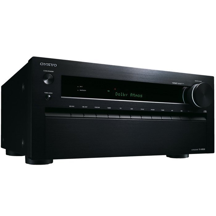 Onkyo TX-NR838 | 7.2 Channel 130W/Channel Dolby Atmos Network AV Receiver N2