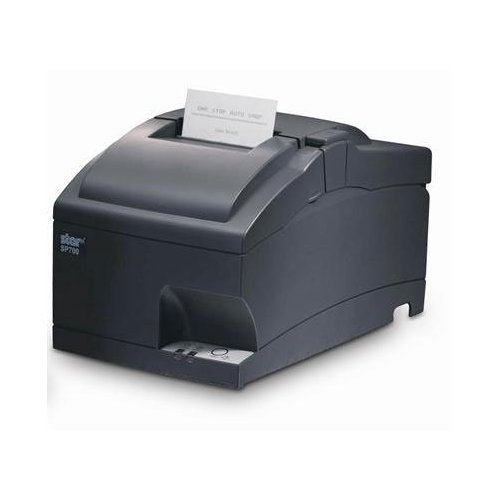 Star Micronics 39330310 Model SP712MD GRY US Impact Printer with Power Supply, Friction, Tear Bar, Serial, Gray