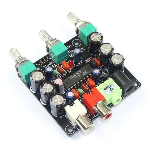 RioRand DC XR1075 BBE Circuit Board Tone Adjustment Volume Control Power Amplifier Upgrade DIY 2 channel