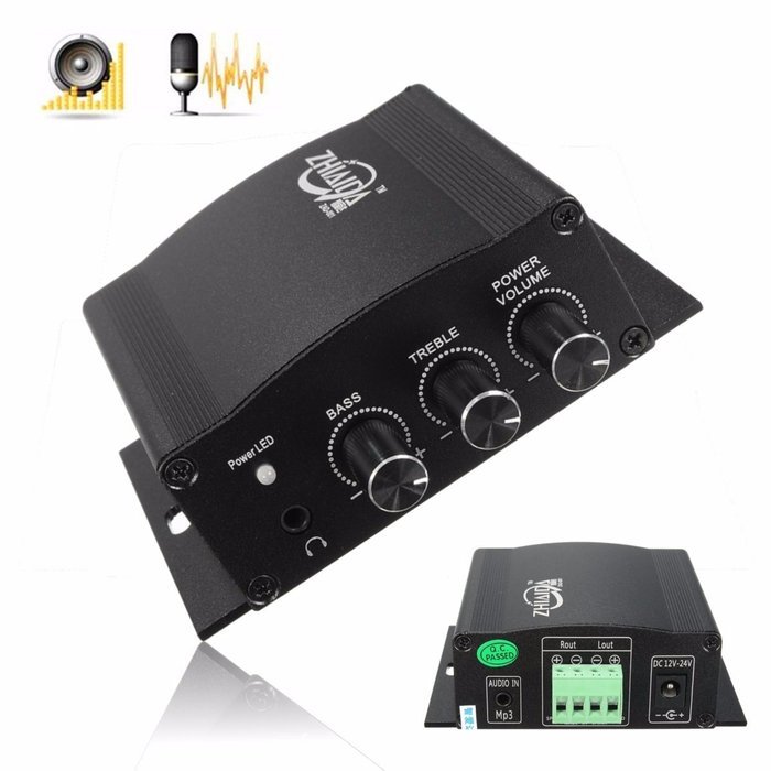 ELEGIANT 30W + 30W High Power Enthusiast Desktops Pure Digital Hi-Fi Stereo Amplifier for Car Home Motorcycle... N3