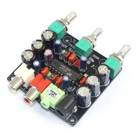 RioRand DC XR1075 BBE Circuit Board Tone Adjustment Volume Control Power Amplifier Upgrade DIY 2 channel N2