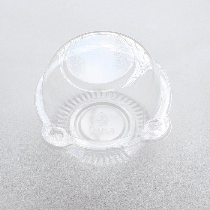 100 New Clear Jumbo Cupcake Muffin Pods BPA-Free Containers Locking Push Tabs N3