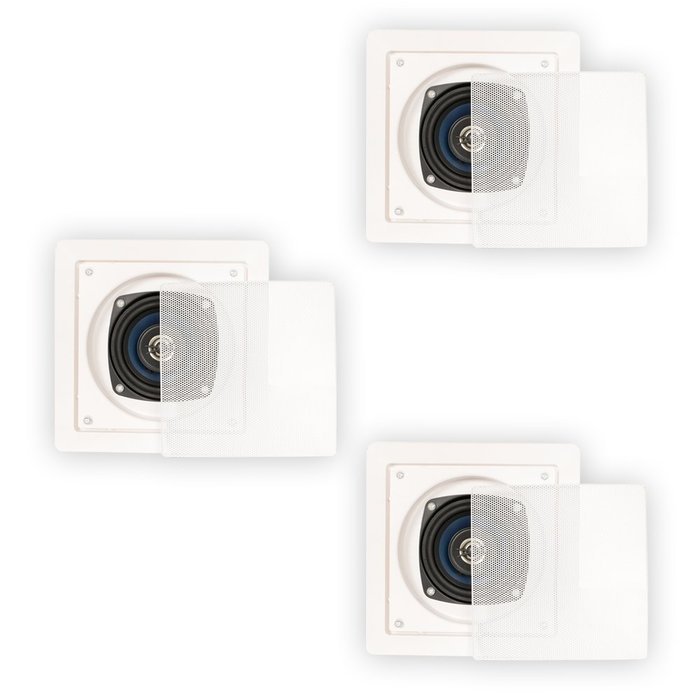 Blue Octave LS42 In Wall In Ceiling Speakers Home 630 Watts New 3 Speaker Set LS42-3S N3