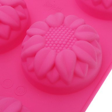 Sher Flower Shaped Silicone Cake Cookie Mould N2