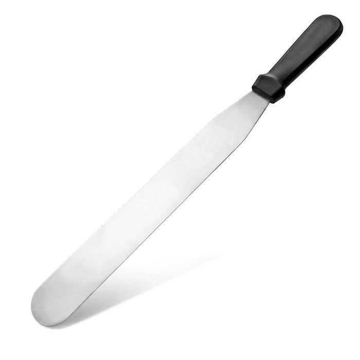 New Star Foodservice 38101 Straight Icing Spatula, 17-Inch, Silver N3