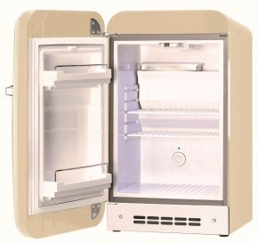 Smeg FAB5ULP 16" Compact 50's Retro Style Mini Refrigerator with 1.5 cu. ft. Capacity Absorption Cooling Automatic... N2