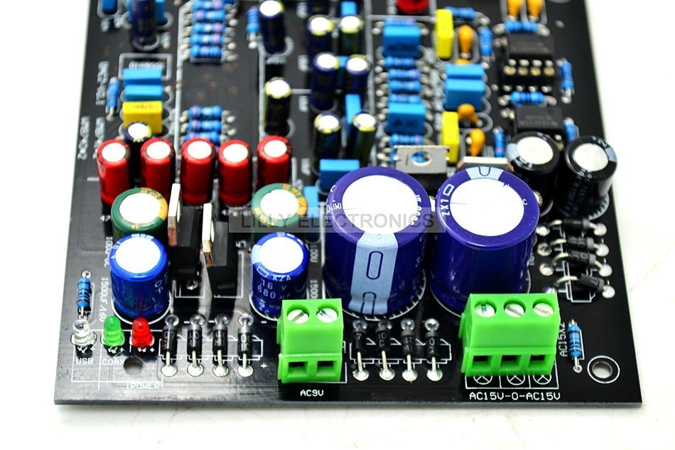 Coaxial Dual WM8740 DAC USB Decoder Board M8741 N3