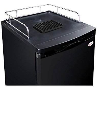 Kegco K199B Kegerator Cabinet Only - Black Cabinet and Door N4