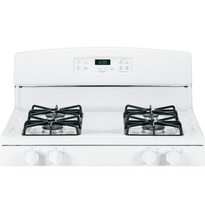 GE GIDDS-632173 30" 4.8 cu. ft. Free-Standing Gas Range, White N8