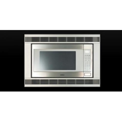 GAGGENAU BM281730 BUILT-IN MICROWAVE OVEN + 30" TRIM BA268830 Aluminum