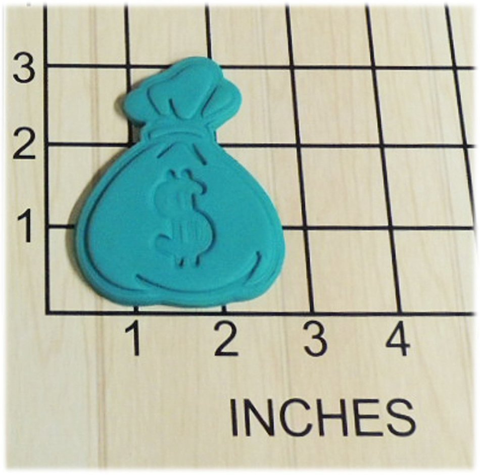 Money Bag Cookie Cutter and Stamp #1288