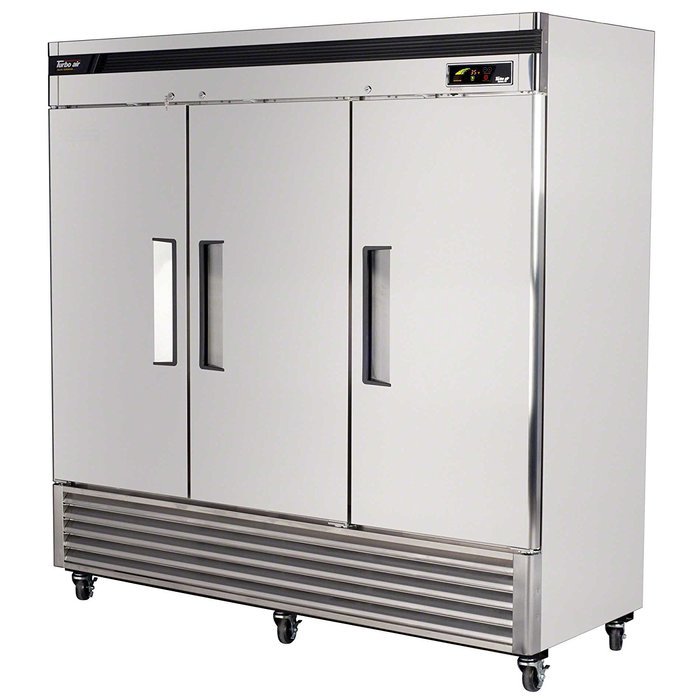 Turbo Air (TSF-72SD) - 82" Solid Door Reach-In Freezer &ndash; Super Deluxe Series Restaurant Equipment