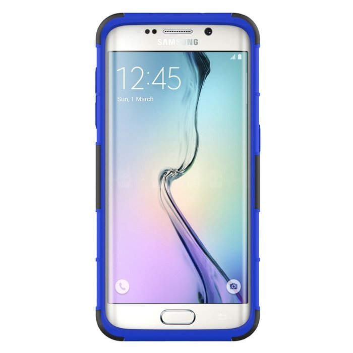 Galaxy S7 Edge Case, HLCT Rugged Shock Proof Dual-Layer Case with Built-In Kickstand for Samsung Galaxy S7 Edge... N35