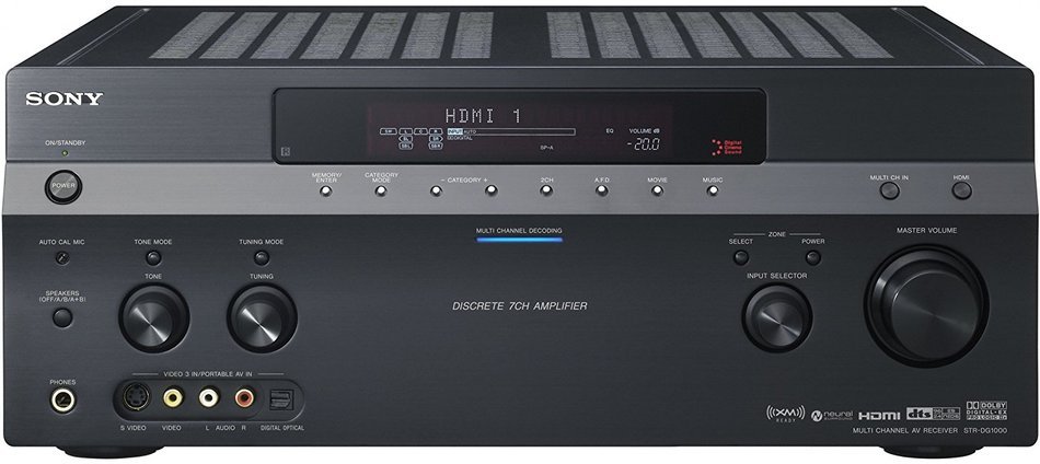 Sony STR-DG1000 7.1-Channel Home Theater Receiver (Discontinued by Manufacturer) N2
