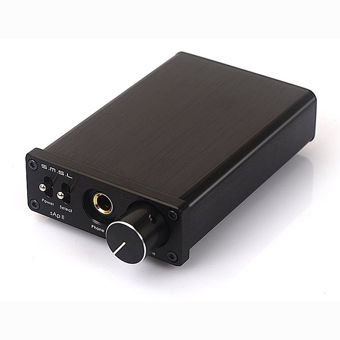 SMSL sApII TPA6120A2 Big Power High Fidelity Stereo Headphone Amplifier black
