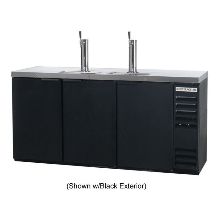 Beverage-Air Commercial Refrigeration 78" Direct Draw Dispensers Dd78-1-S