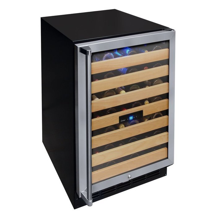 Vinotemp 50-Bottle Wine Cooler with Interior Display N2