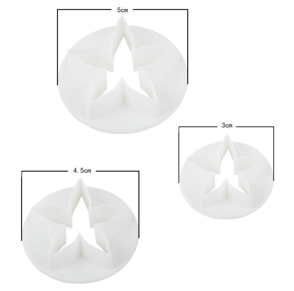 Kobwa(TM) Cake Jelly Candy Marzipan Fondant Torte Kuchen Baking Mold Set (White, Set of 33 Pcs) with Kobwa's Keyring N4