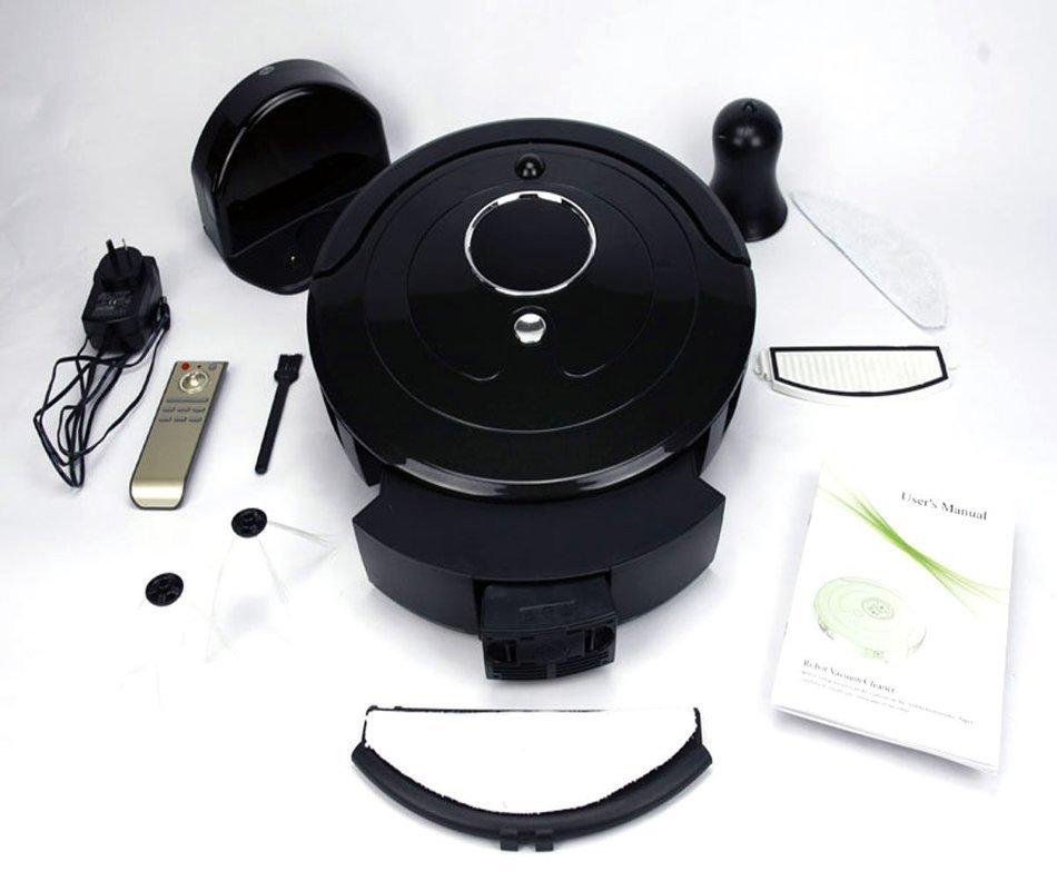 Clean Robotics Robot Vacuum Cleaner With Mop Function N6