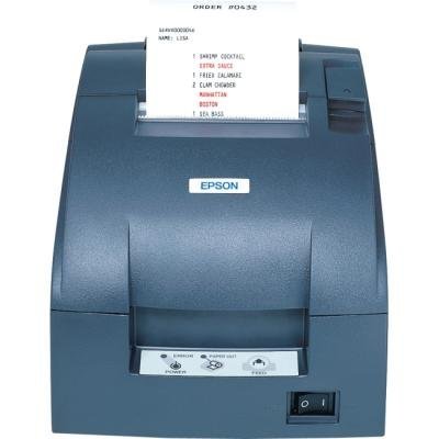 Epson TM-U220A, Impact, two-color printing, 6 lps, Serial interface, Auto-cutter, journal take-up, & power supply...