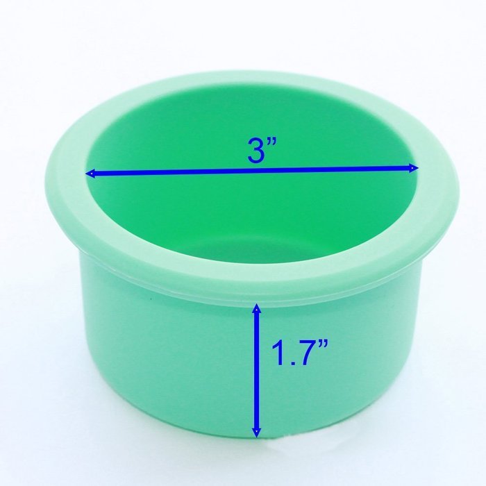 X-Haibei 3" MINI Round Jello Cake Pudding Mold Pan Bakeware Silicone Mould N2