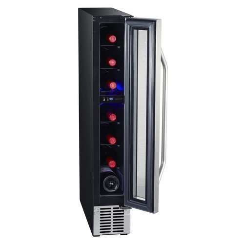 EdgeStar 6-Inch 7 Bottle Built-In Wine Cooler N3