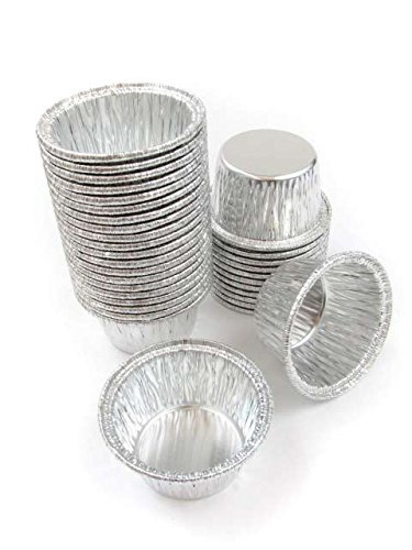 Disposable Aluminum Individual 2 Oz Foil Cups/ramekins. #S220 (250) N3 ...