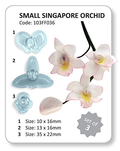JEM Small Singapore Orchid Cutters, Set of 3