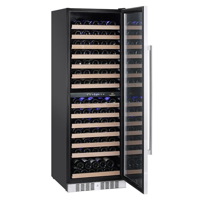 128 BOTTLE DUAL ZONE WINE REFRIGERATOR N3